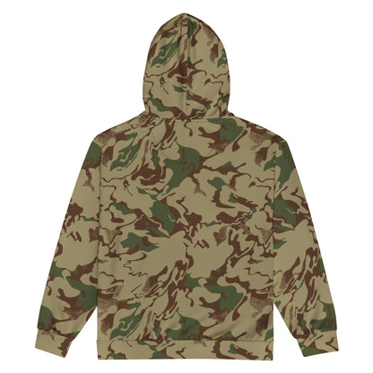Russian Marble Mountain CAMO Unisex zip hoodie - Zip Hoodies