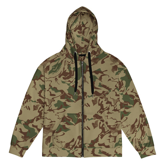 Russian Marble Mountain CAMO Unisex zip hoodie - 2XS - Zip Hoodies