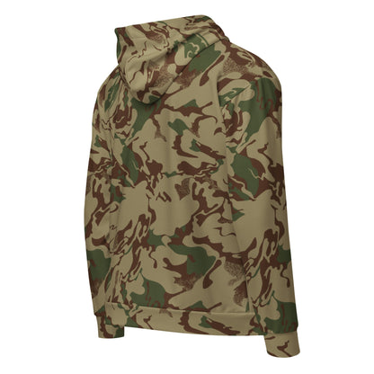 Russian Marble Mountain CAMO Unisex zip hoodie - Zip Hoodies