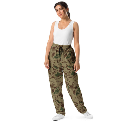 Russian Marble Mountain CAMO Wide-leg joggers - Joggers