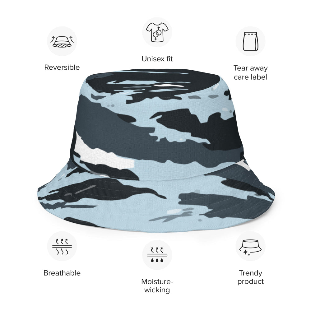 Russian OMON Special Police Force CAMO Reversible bucket hat - Bucket Hat