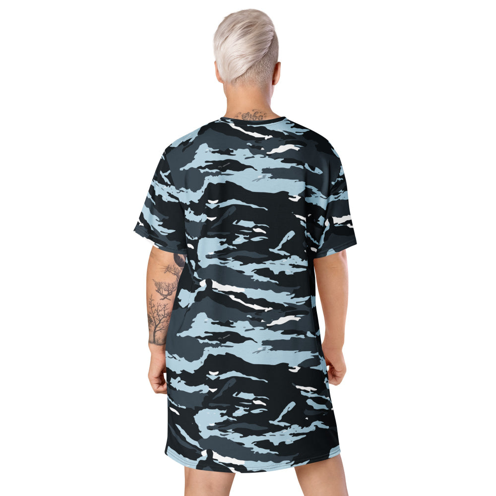 Russian OMON Special Police Force CAMO T-shirt dress - Womens T-Shirt Dress