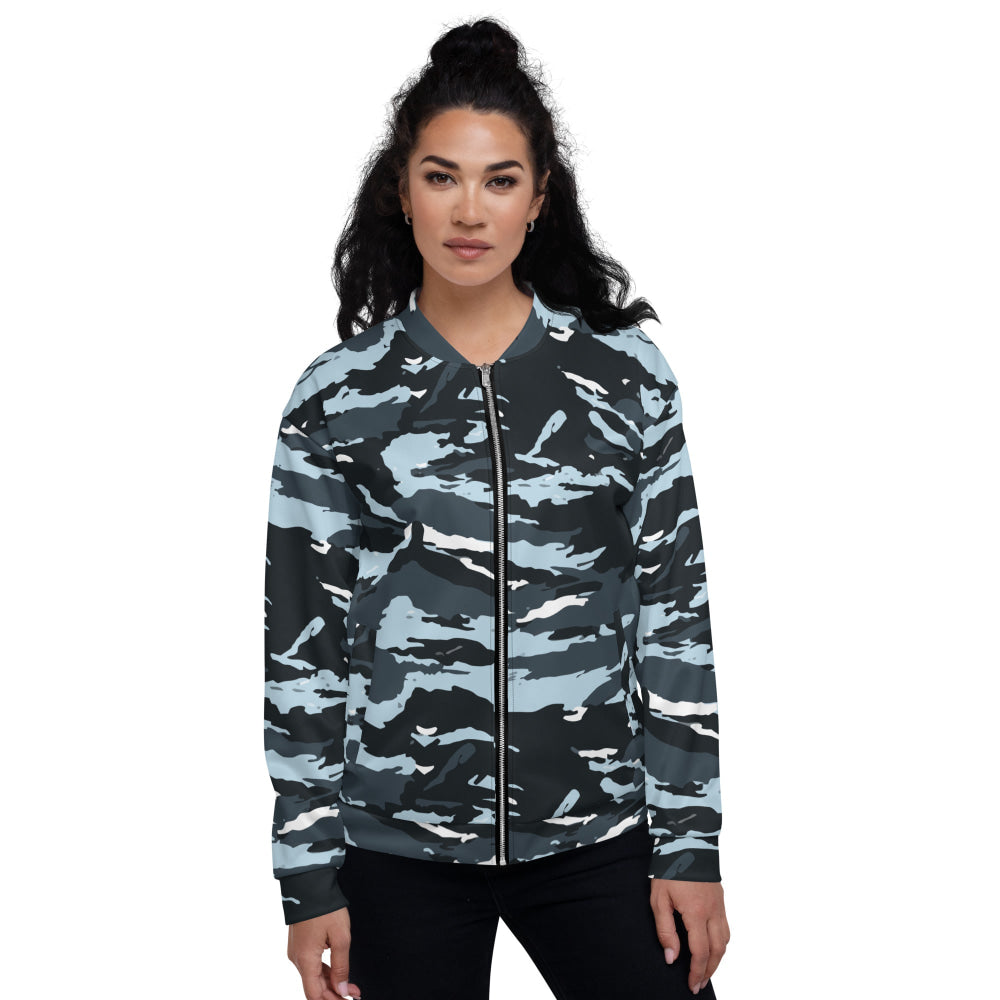 Russian OMON Special Police Force CAMO Unisex Bomber Jacket