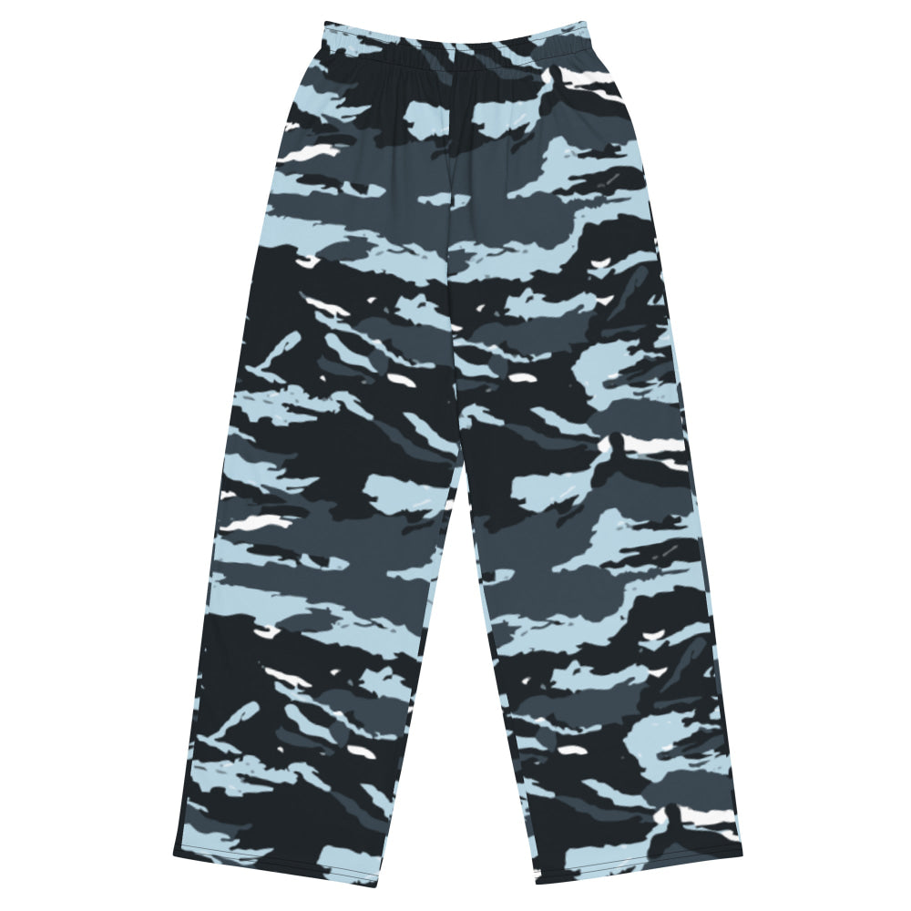 Russian OMON Special Police Force CAMO unisex wide-leg pants - 2XS - Unisex Wide-Leg Pants