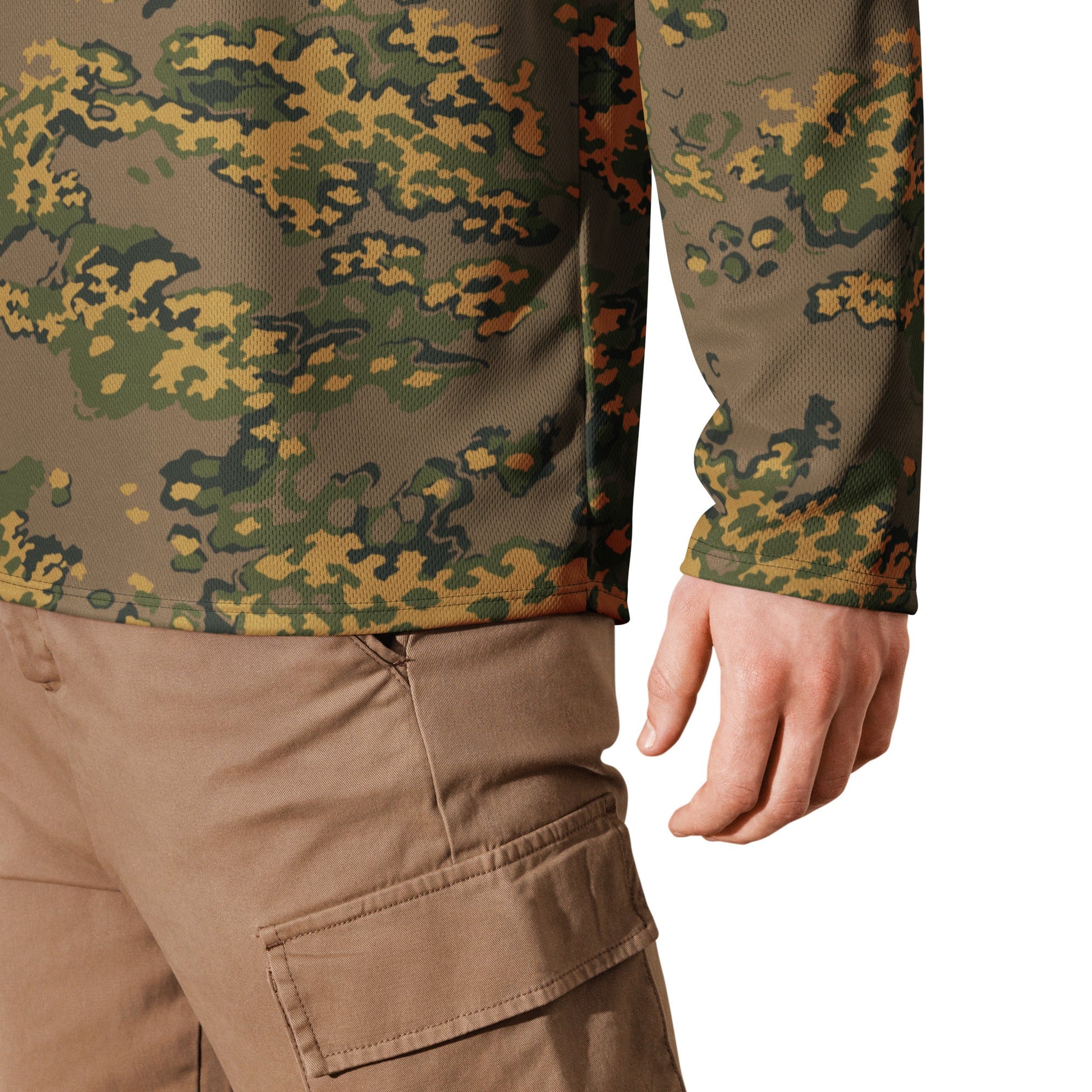 Russian Partizan Autumn CAMO hockey fan jersey - Hockey Jerseys