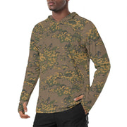 Partizan Autumn CAMO Mens Sunscreen Sports Hoodie With Thumb Holes