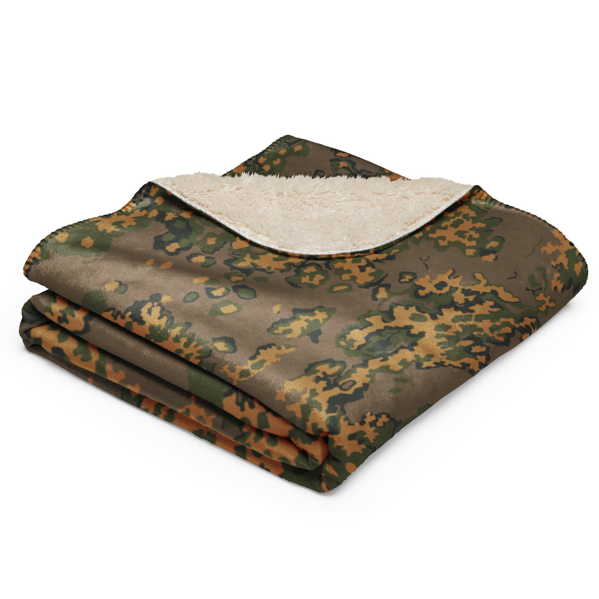 Russian Partizan Autumn CAMO Sherpa Blanket