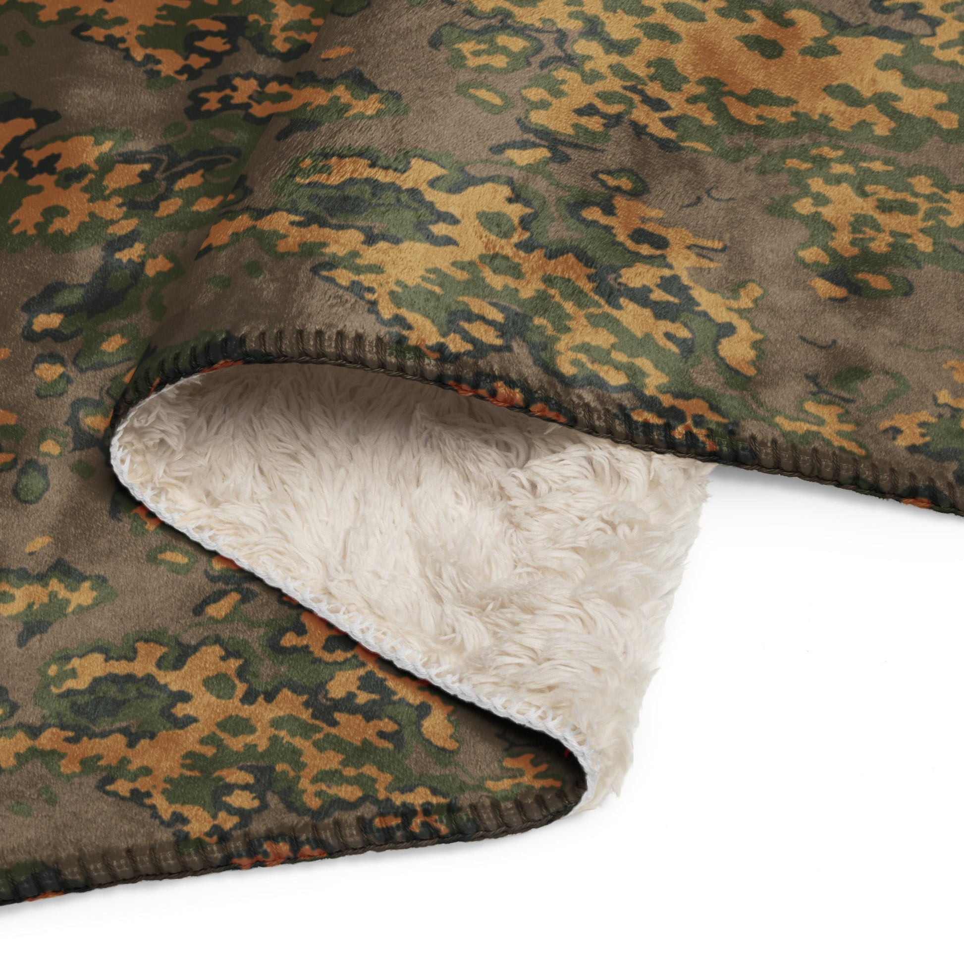 Russian Partizan Autumn CAMO Sherpa Blanket