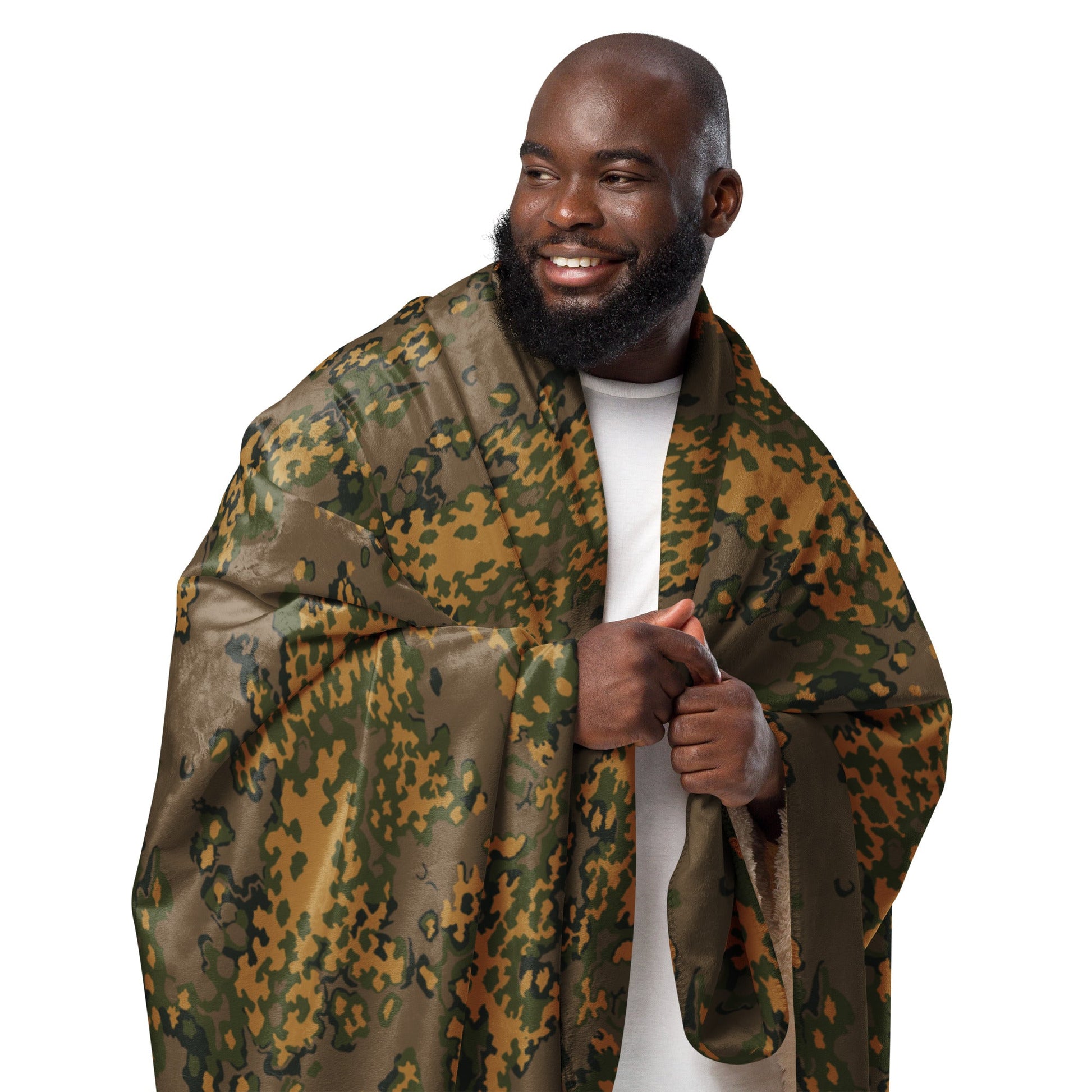 Russian Partizan Autumn CAMO Sherpa Blanket