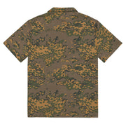 Partizan Autumn CAMO Unisex Short-Sleeve Button Shirt - Button-Up