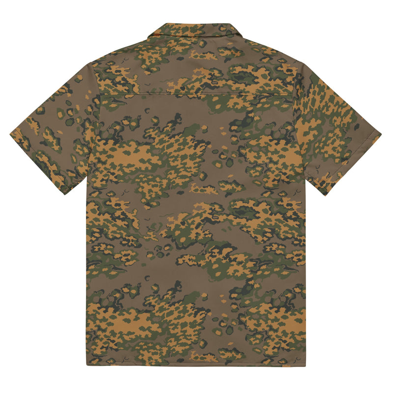 Partizan Autumn CAMO Unisex Short-Sleeve Button Shirt - Button-Up