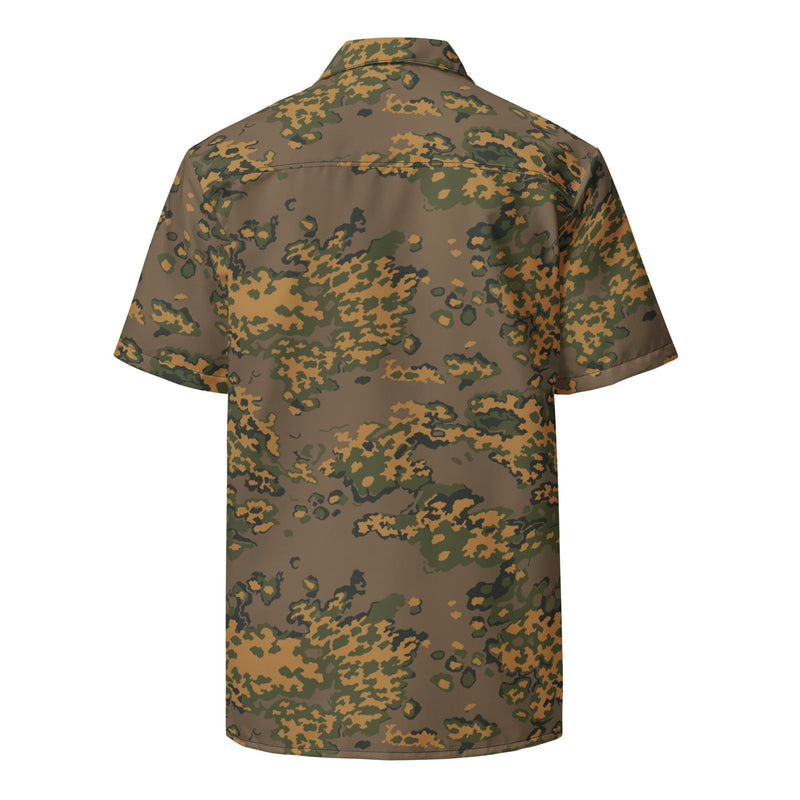 Partizan Autumn CAMO Unisex Short-Sleeve Button Shirt - Button-Up