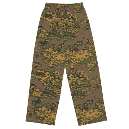 Russian Partizan Autumn CAMO unisex wide-leg pants - Wide-leg Pants