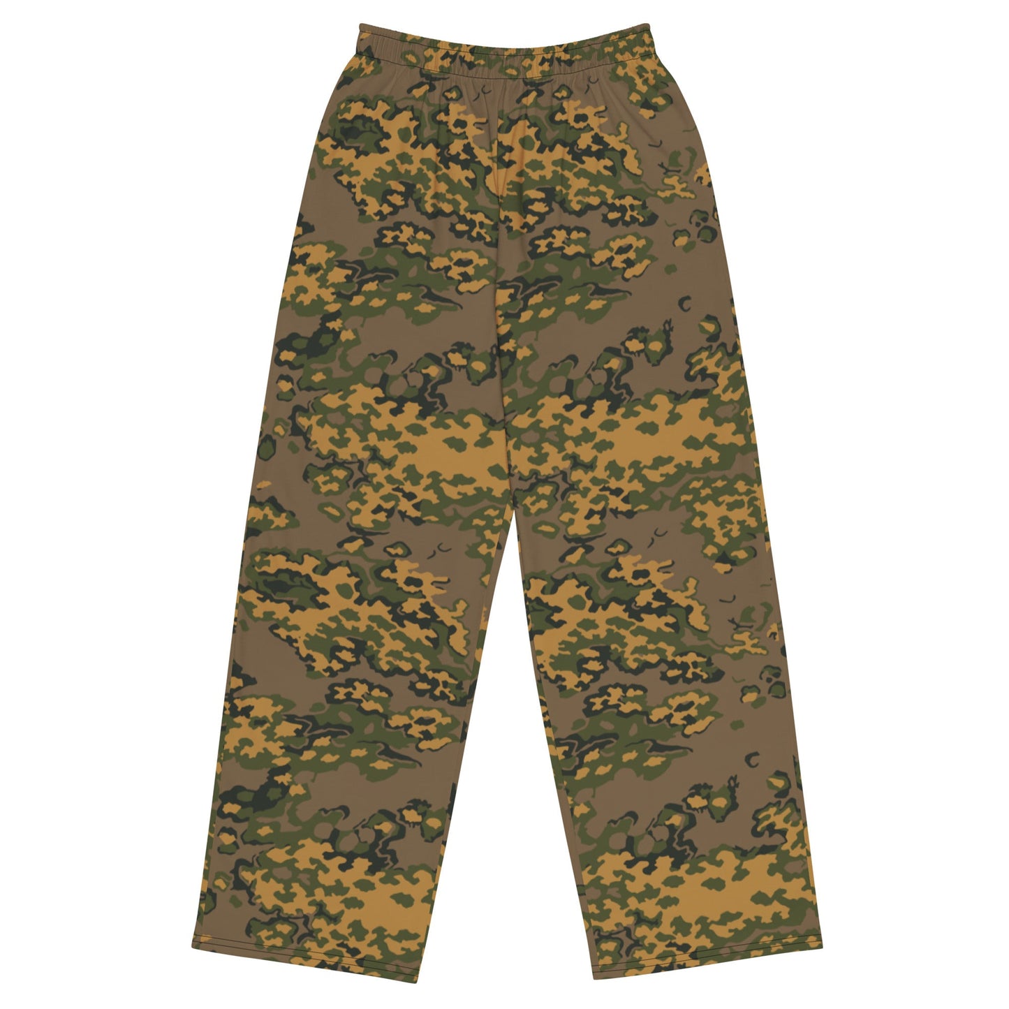 Russian Partizan Autumn CAMO unisex wide-leg pants - 2XS - Wide-leg Pants