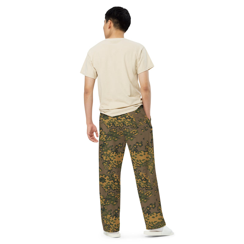 Partizan Autumn CAMO Unisex Wide-Leg Leisure Pants