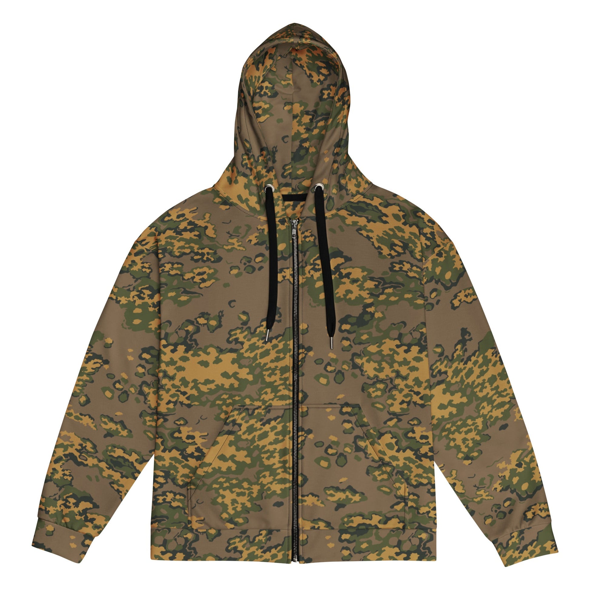 Russian Partizan Autumn CAMO Unisex zip hoodie - 2XS - Zip Hoodies