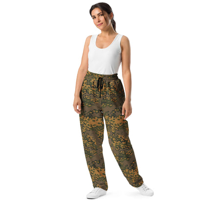 Russian Partizan Autumn CAMO Wide-leg joggers - Joggers