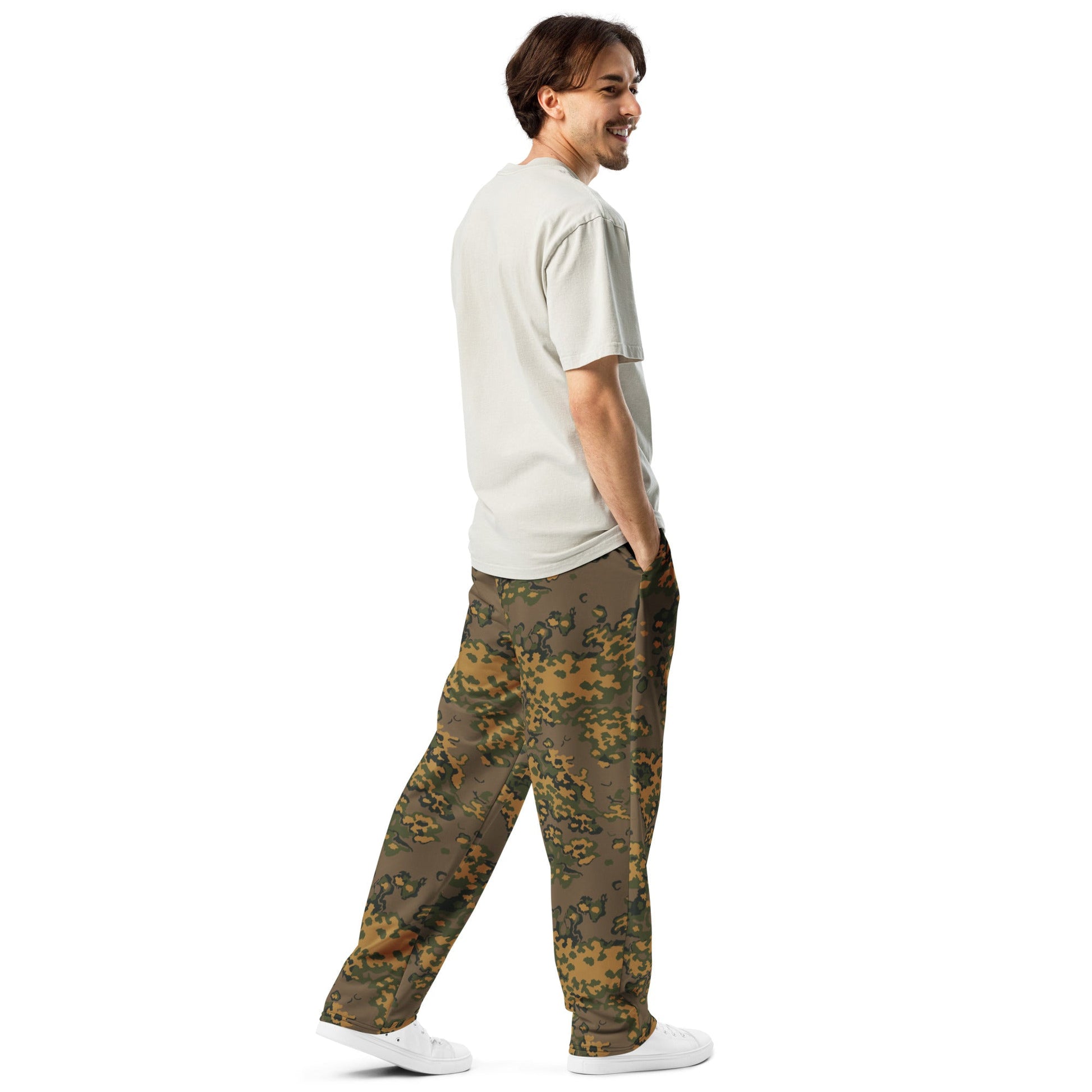 Russian Partizan Autumn CAMO Wide-leg joggers - Joggers