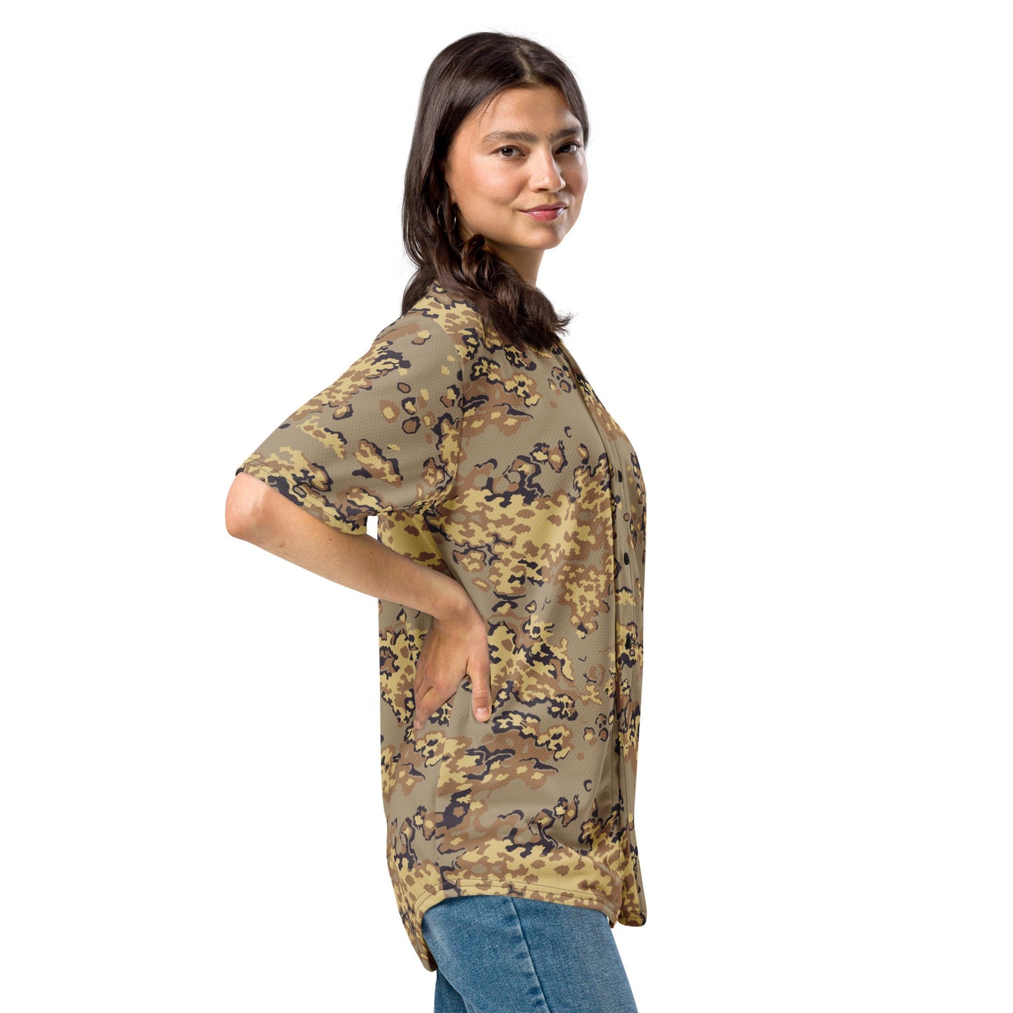 Russian Partizan Desert CAMO baseball jersey - Baseball Jerseys