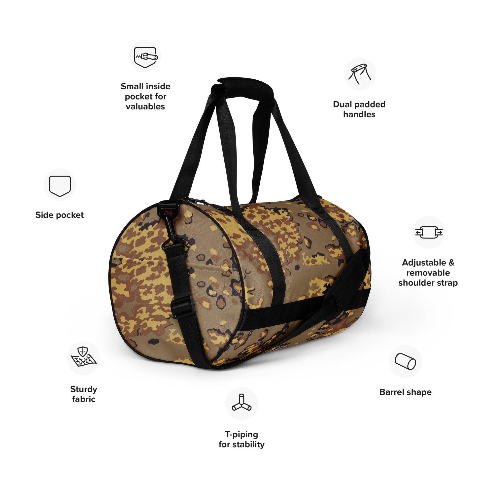 Russian Partizan Desert CAMO Gym Bag