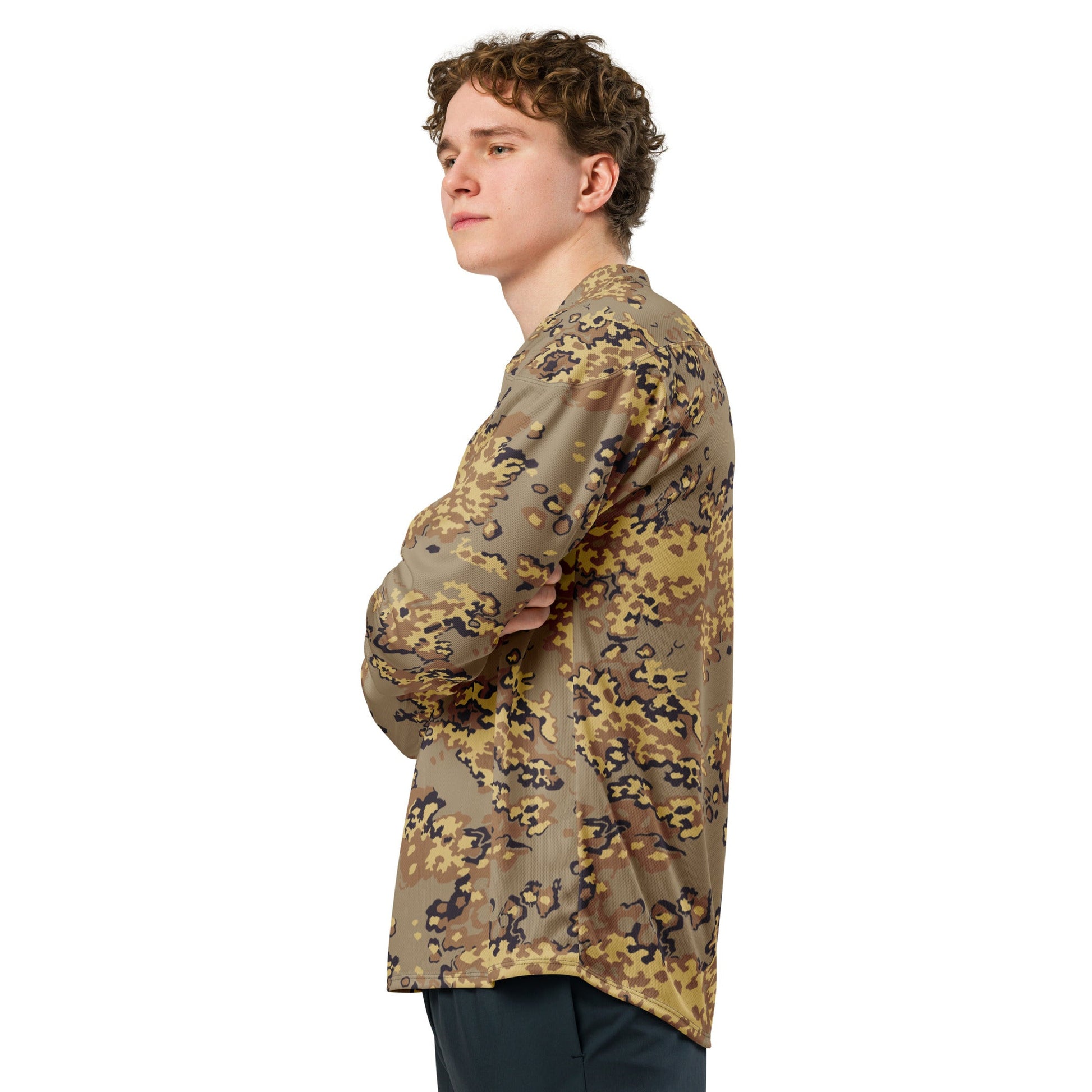 Russian Partizan Desert CAMO hockey fan jersey - 2XS - Hockey Jerseys