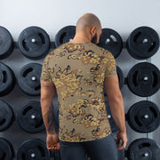 Partizan Desert CAMO Mens Athletic T-Shirt - Shirt