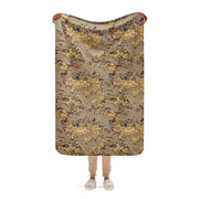 Partizan Desert CAMO Sherpa Blanket - 37″×57″