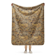 Partizan Desert CAMO Sherpa Blanket - 50″×60″