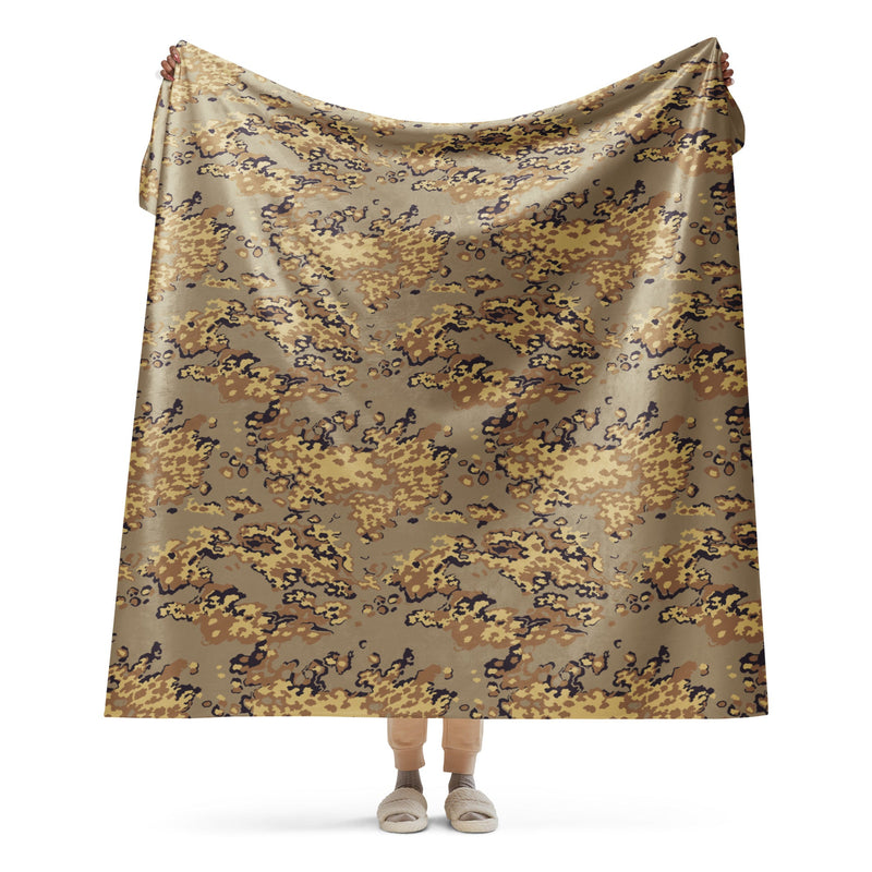 Partizan Desert CAMO Sherpa Blanket - 60″×80″