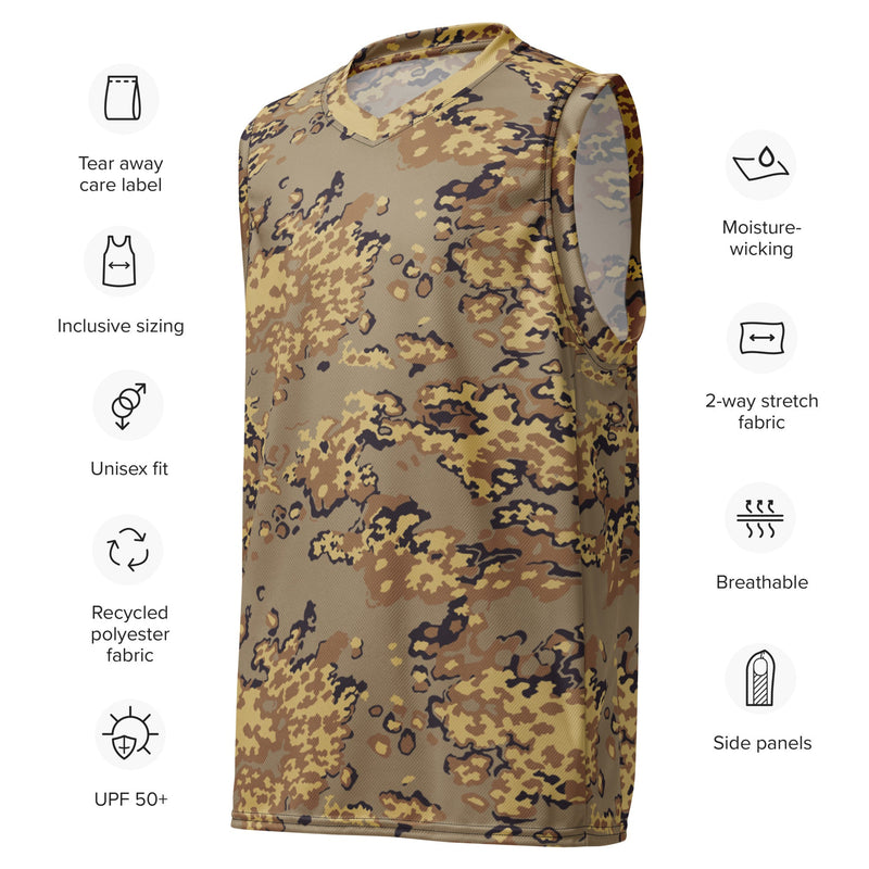 Partizan Desert CAMO Unisex Basketball Jersey