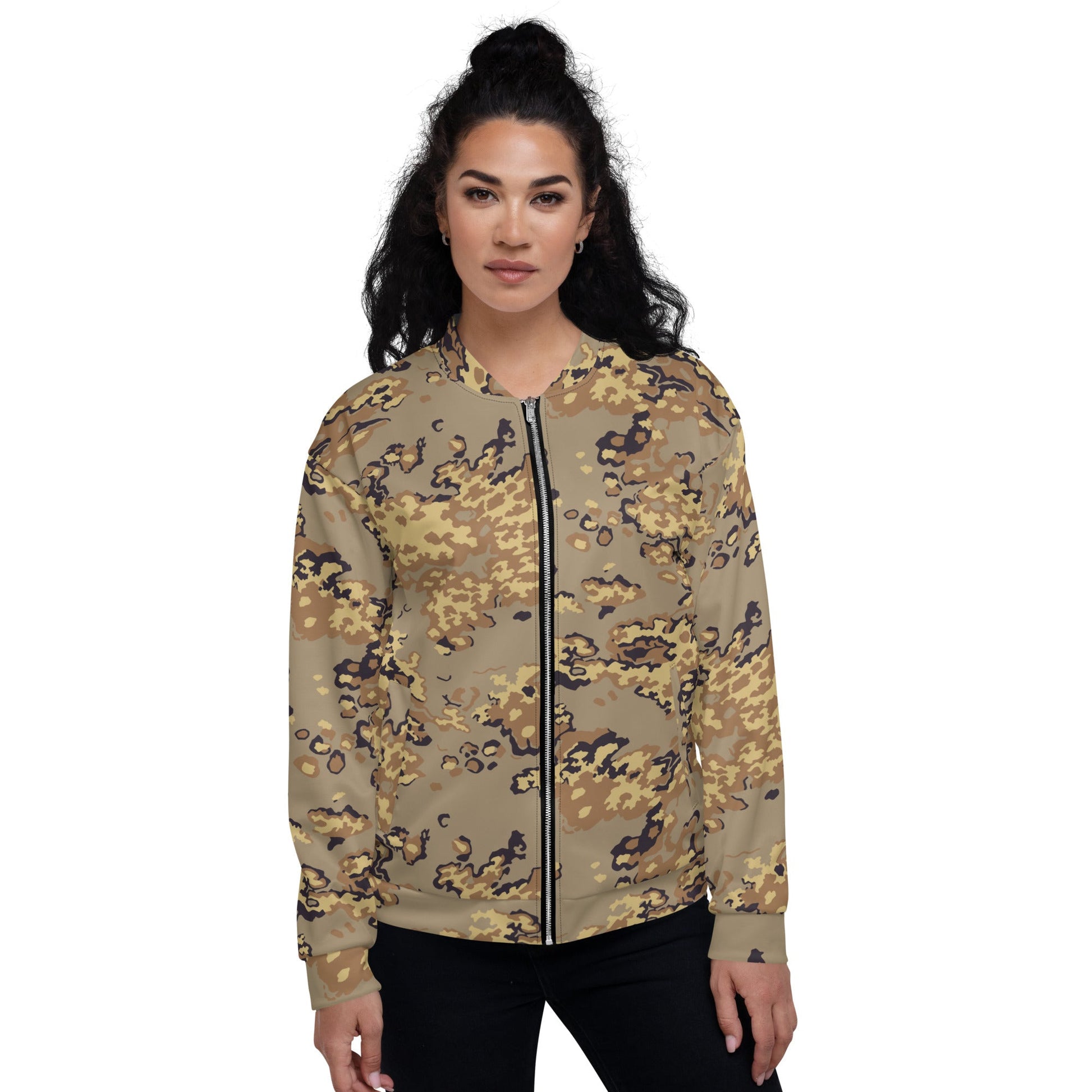 Russian Partizan Desert CAMO Unisex Bomber Jacket