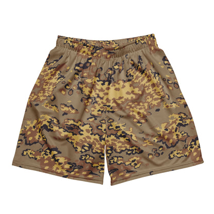 Russian Partizan Desert CAMO Unisex mesh shorts - 2XS - Mesh Shorts