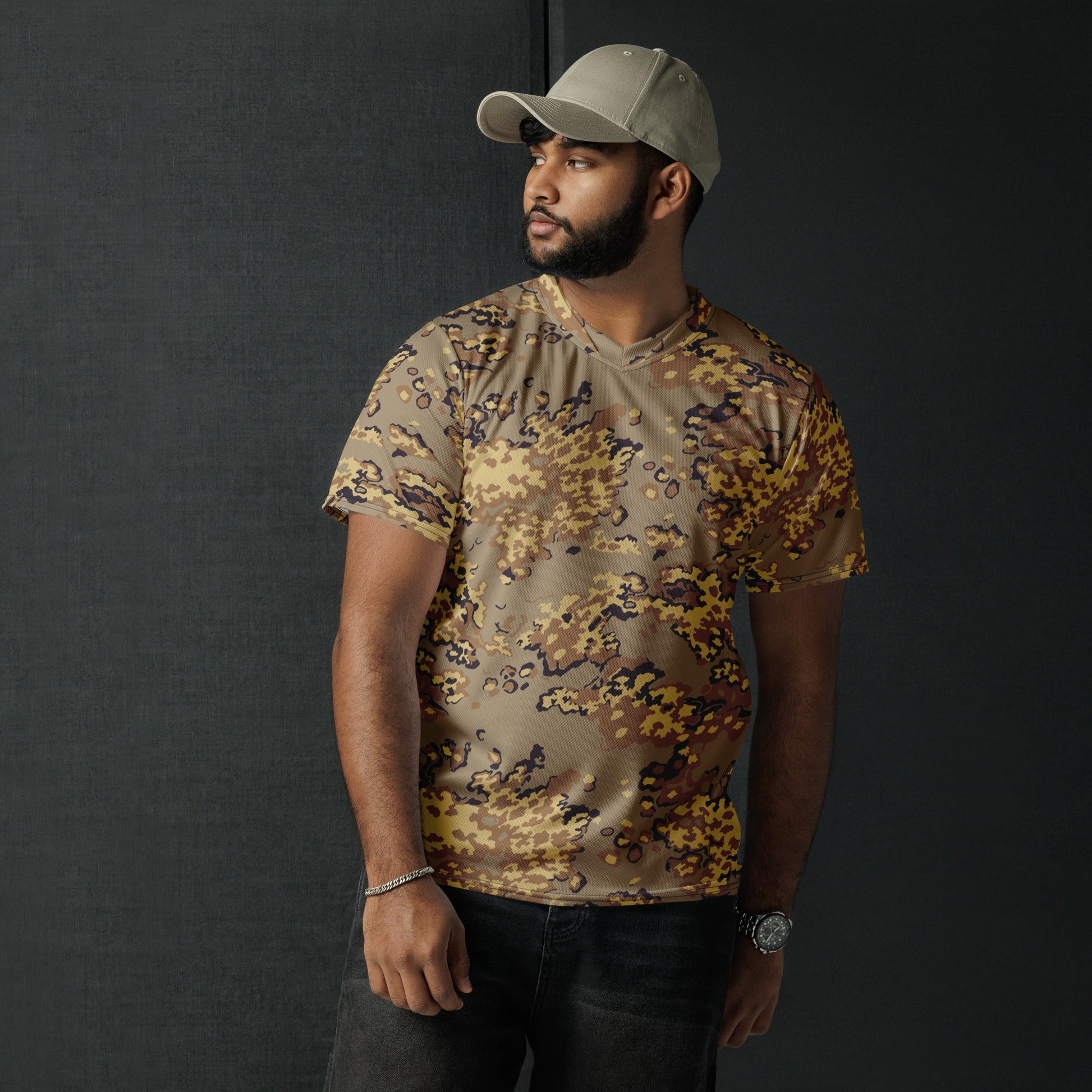 Russian Partizan Desert CAMO unisex sports jersey - Sports Jerseys