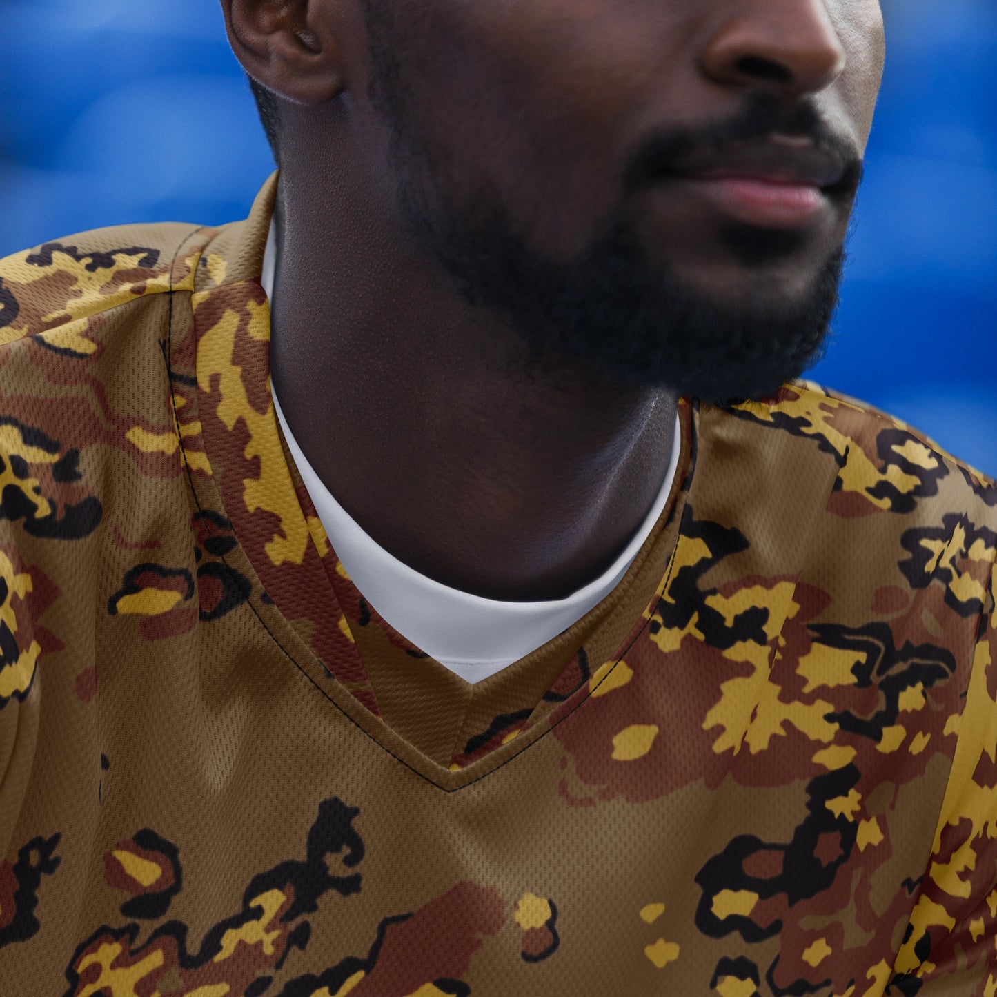 Russian Partizan Desert CAMO unisex sports jersey - Sports Jerseys