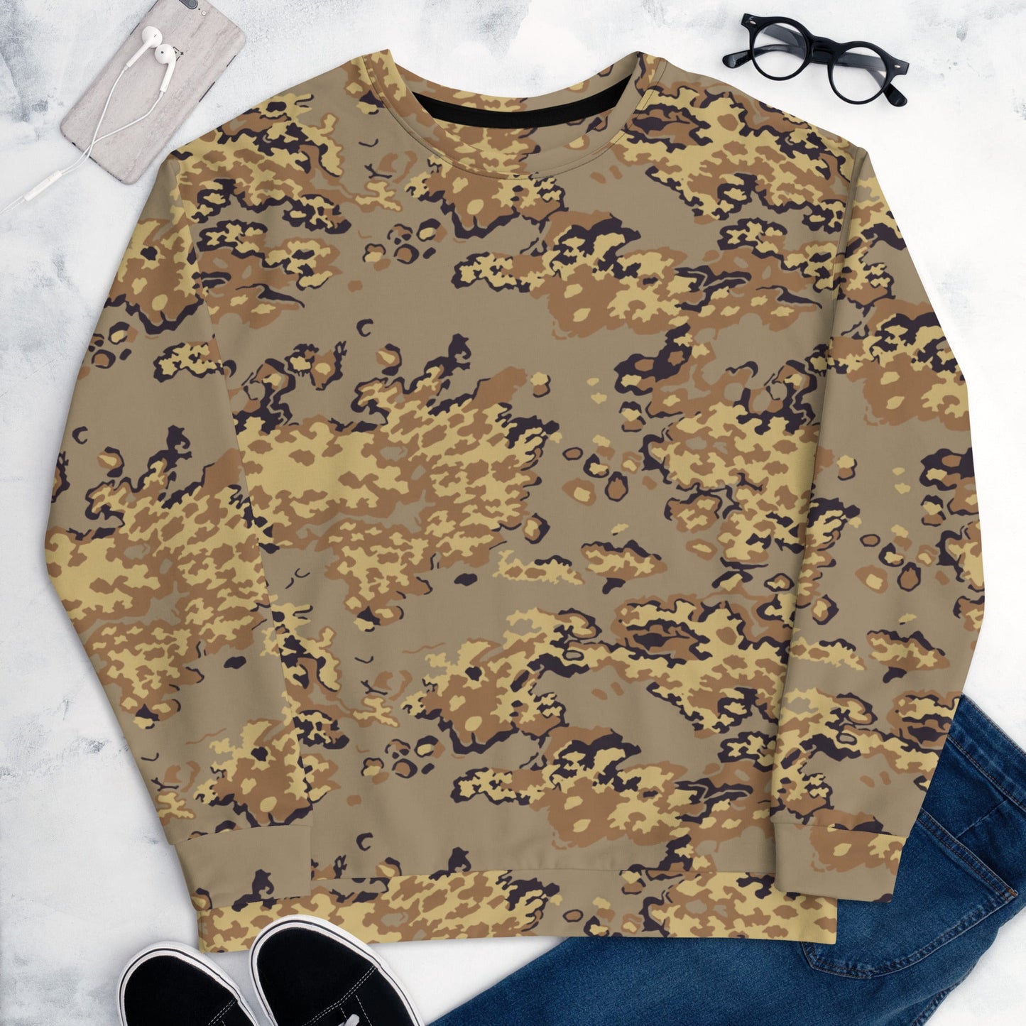 Russian Partizan Desert CAMO Unisex Sweatshirt - Sweatshirts