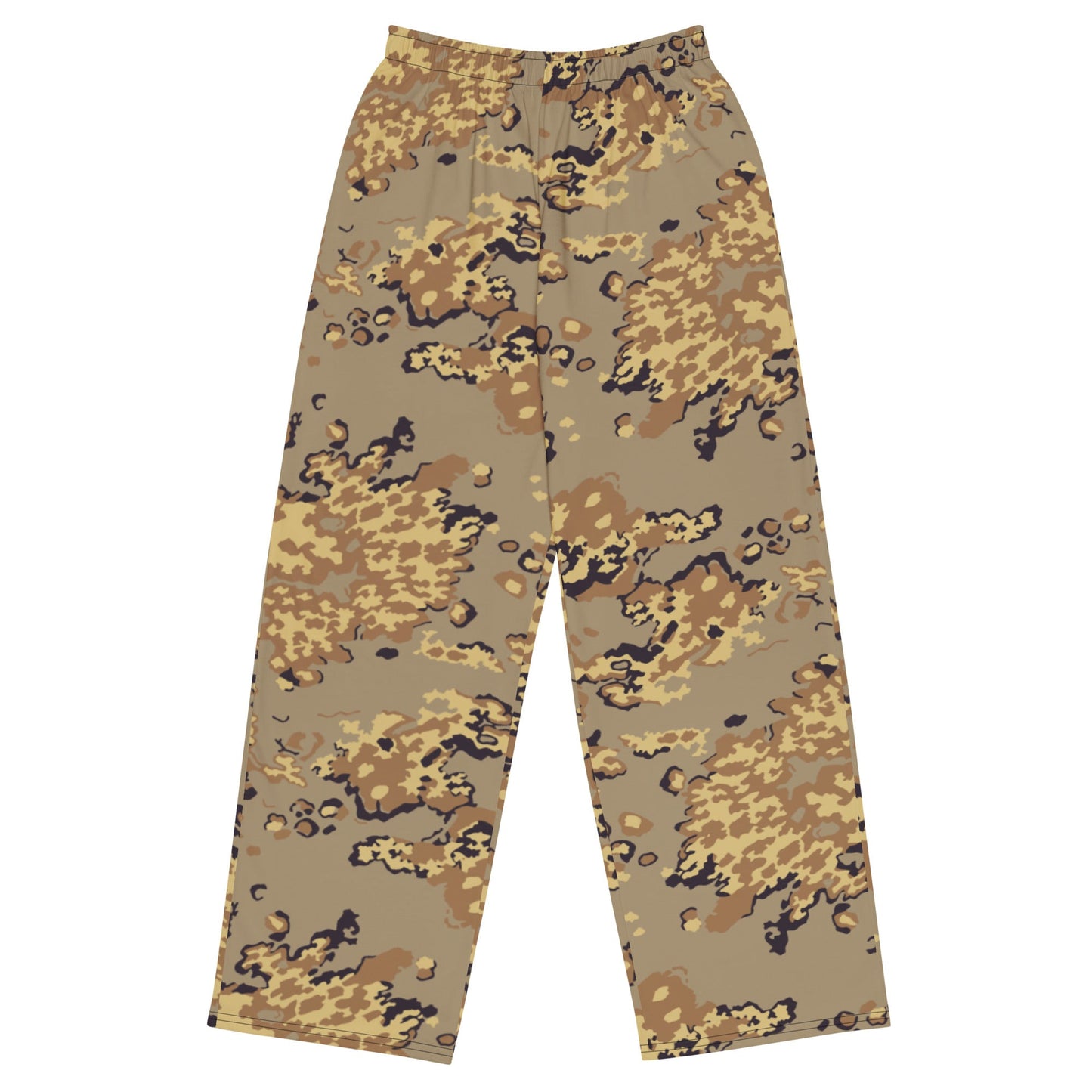 Russian Partizan Desert CAMO Unisex Wide-Leg Leisure Pants - 2XS