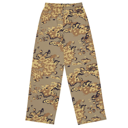 Russian Partizan Desert CAMO Unisex Wide-Leg Leisure Pants