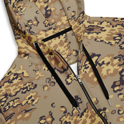 Russian Partizan Desert CAMO Unisex Zip Hoodie