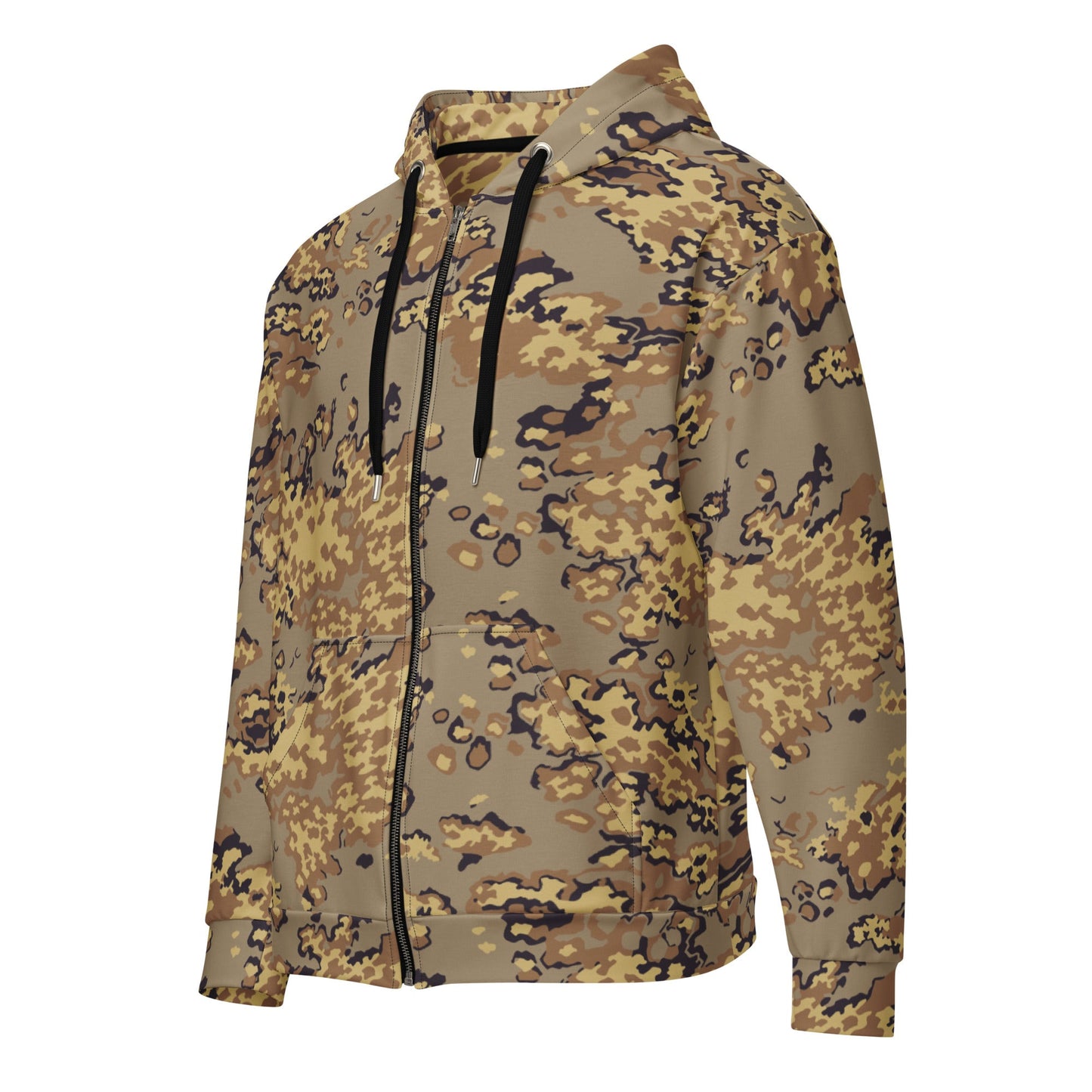 Russian Partizan Desert CAMO Unisex Zip Hoodie