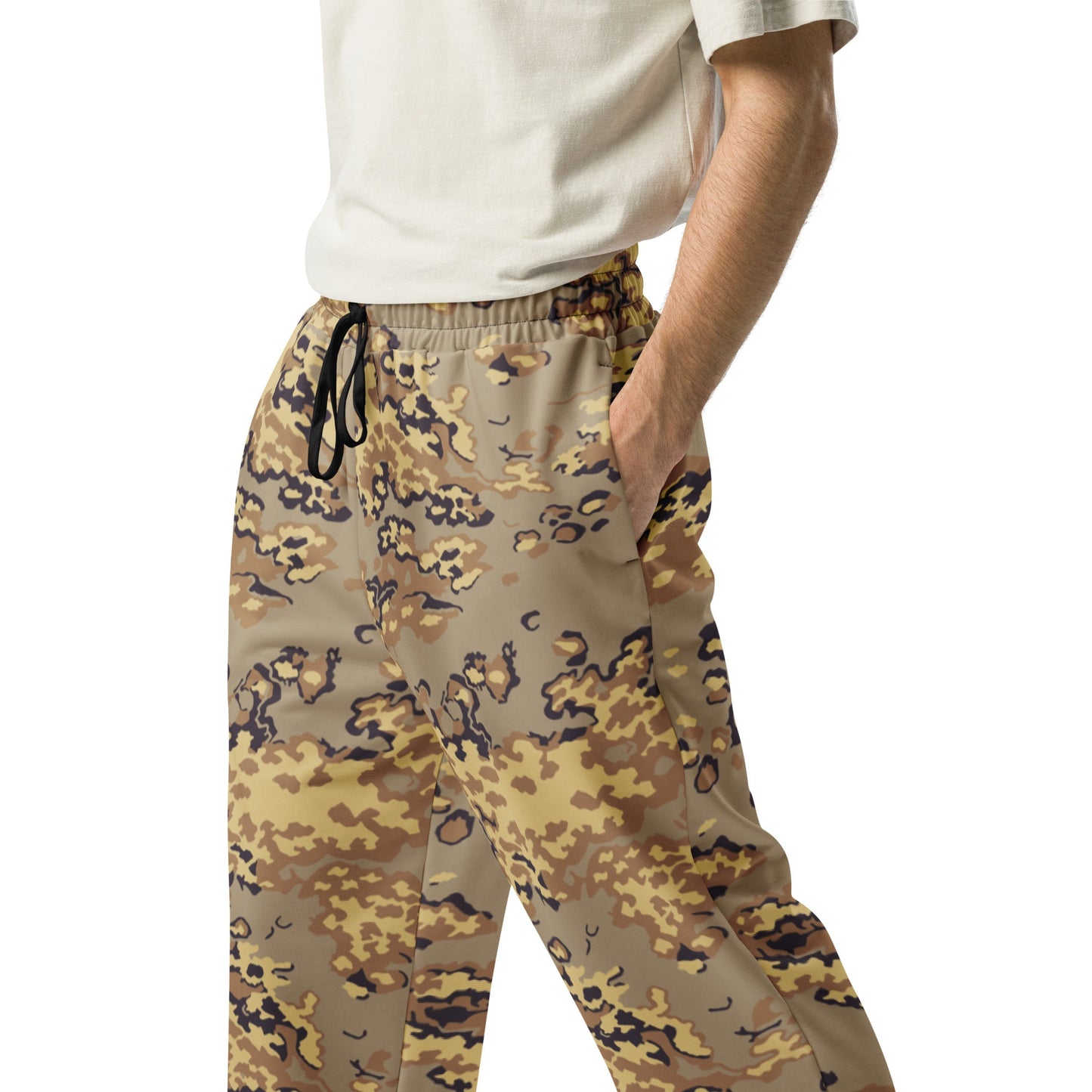 Russian Partizan Desert CAMO Wide-leg joggers - Joggers
