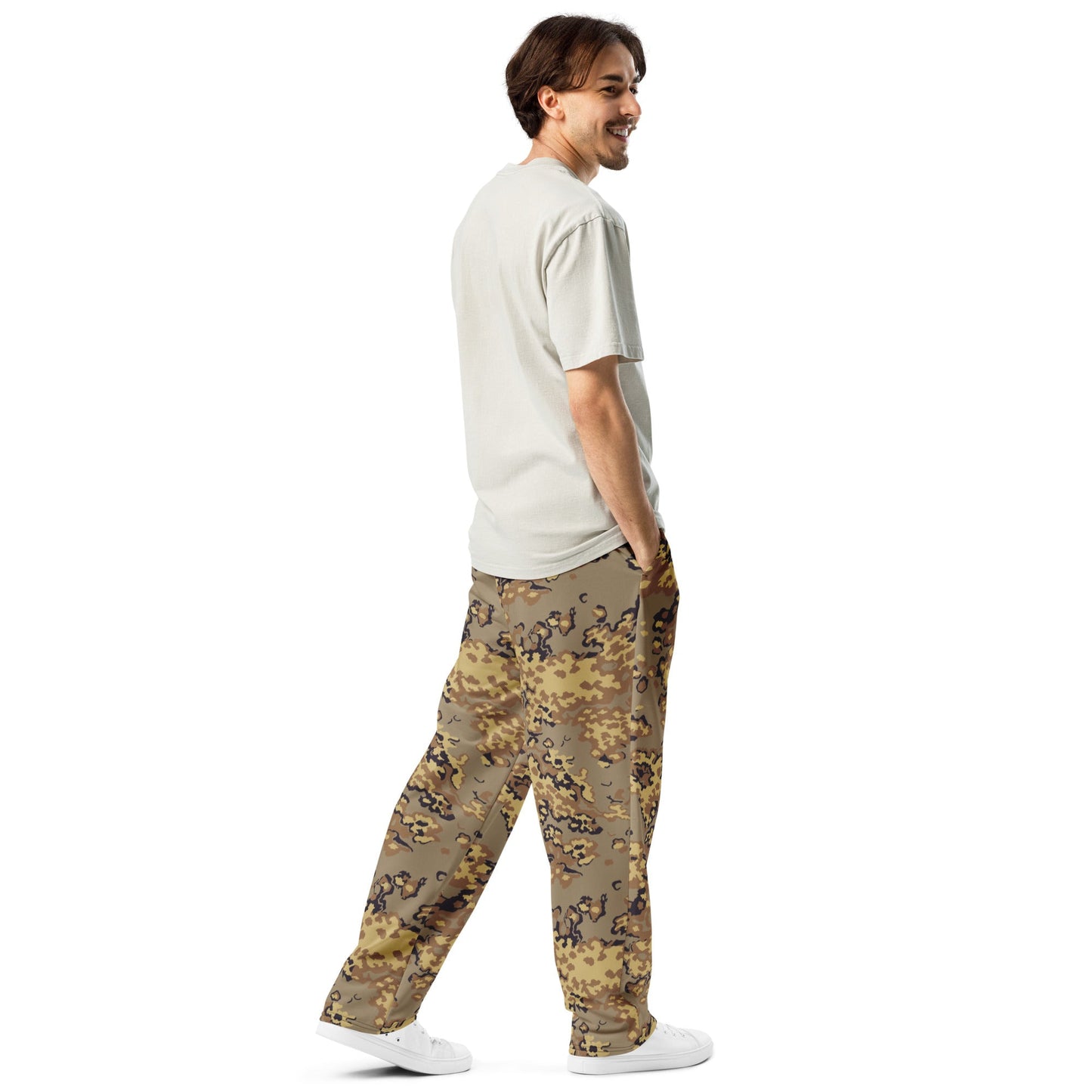 Russian Partizan Desert CAMO Wide-leg joggers - Joggers