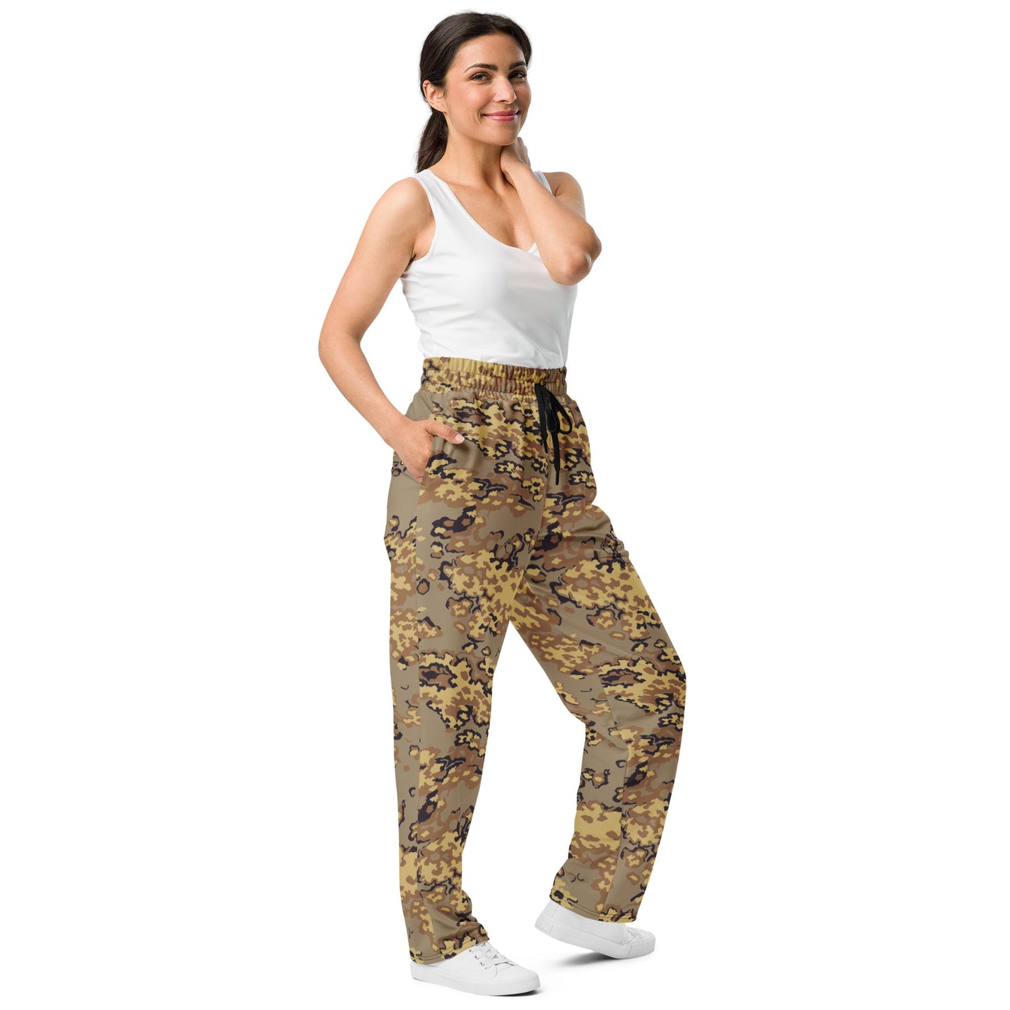 Russian Partizan Desert CAMO Wide-leg joggers - Joggers
