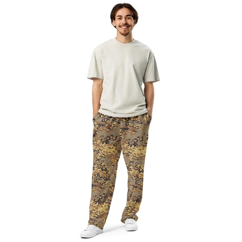 Partizan Desert CAMO Unisex Wide-Leg Joggers