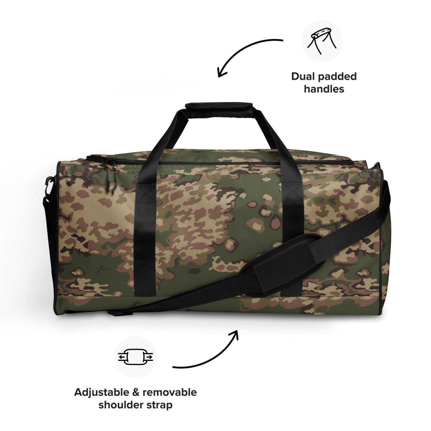 Russian Partizan Multi-terrain CAMO Duffle bag - Bags