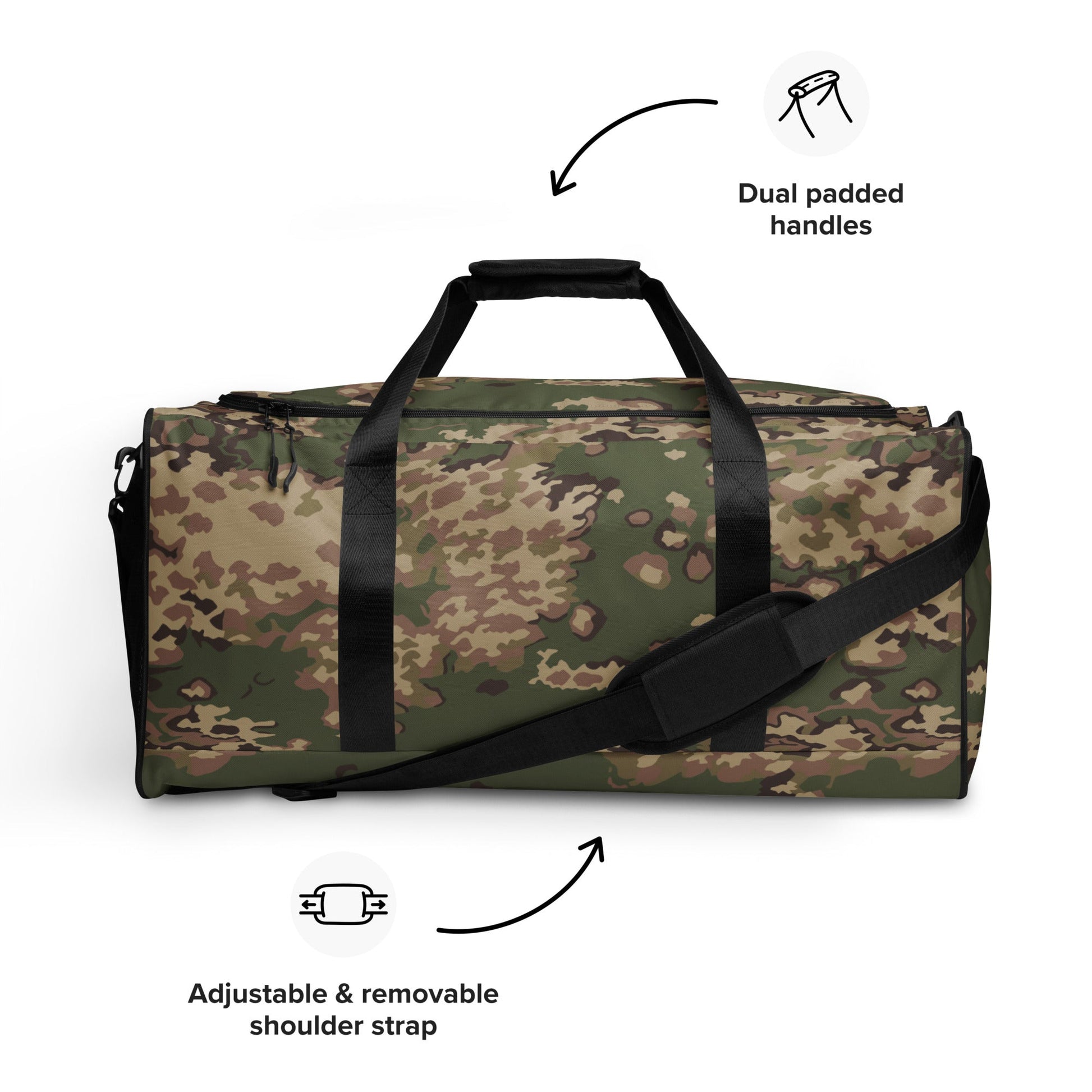 Russian Partizan Multi-terrain CAMO Duffle bag - Bags