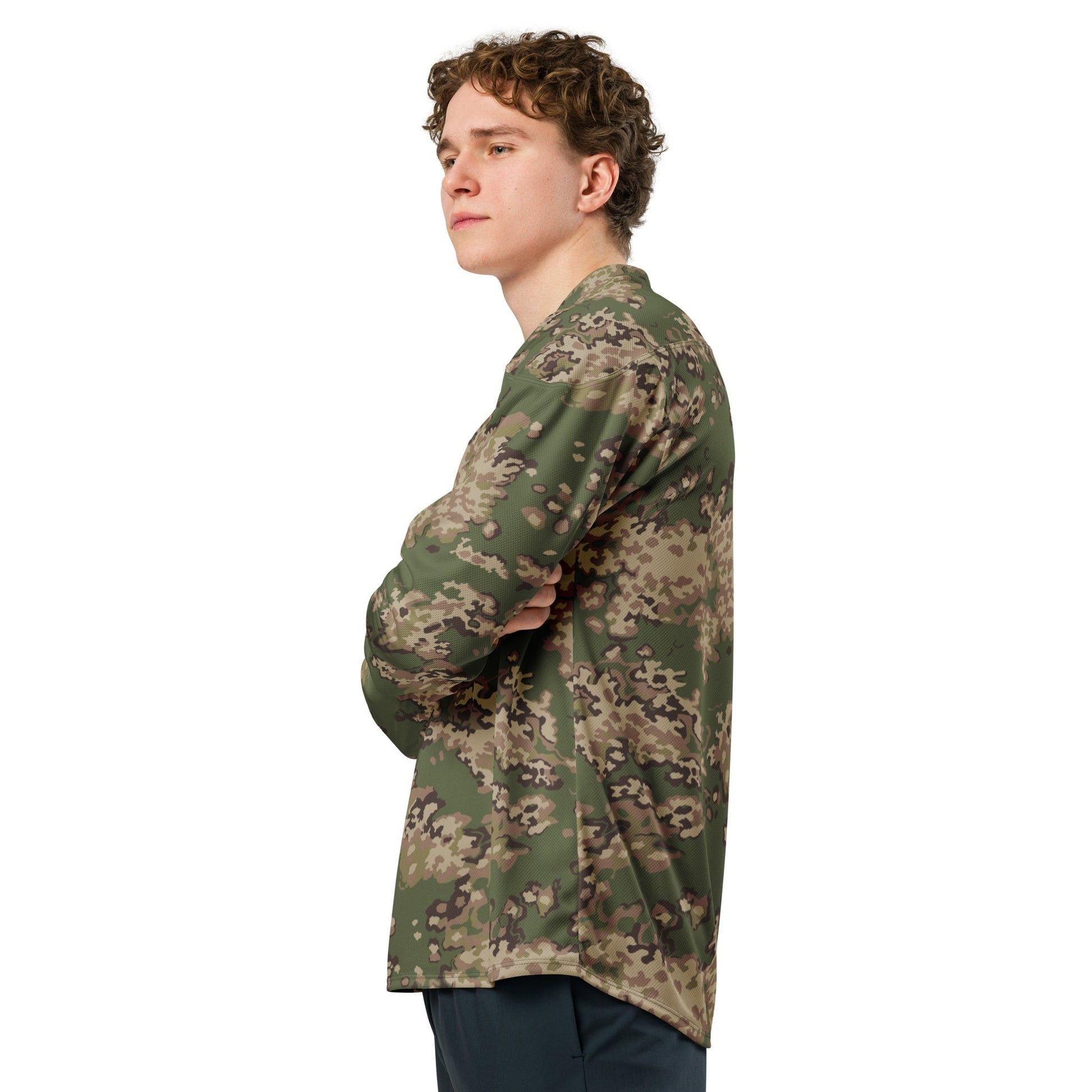Russian Partizan Multi-terrain CAMO Unisex Hockey Fan Jersey - 2XS