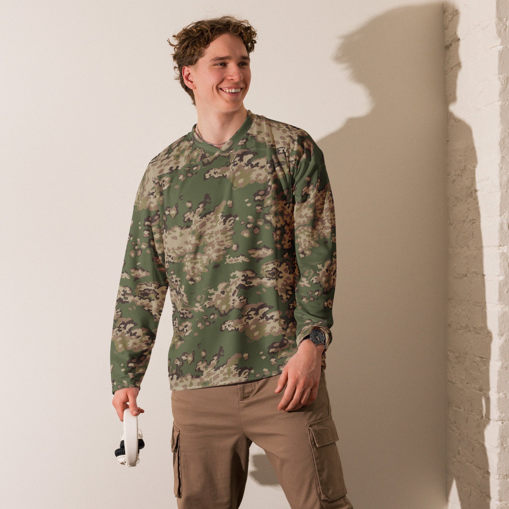 Russian Partizan Multi-terrain CAMO Unisex Hockey Fan Jersey