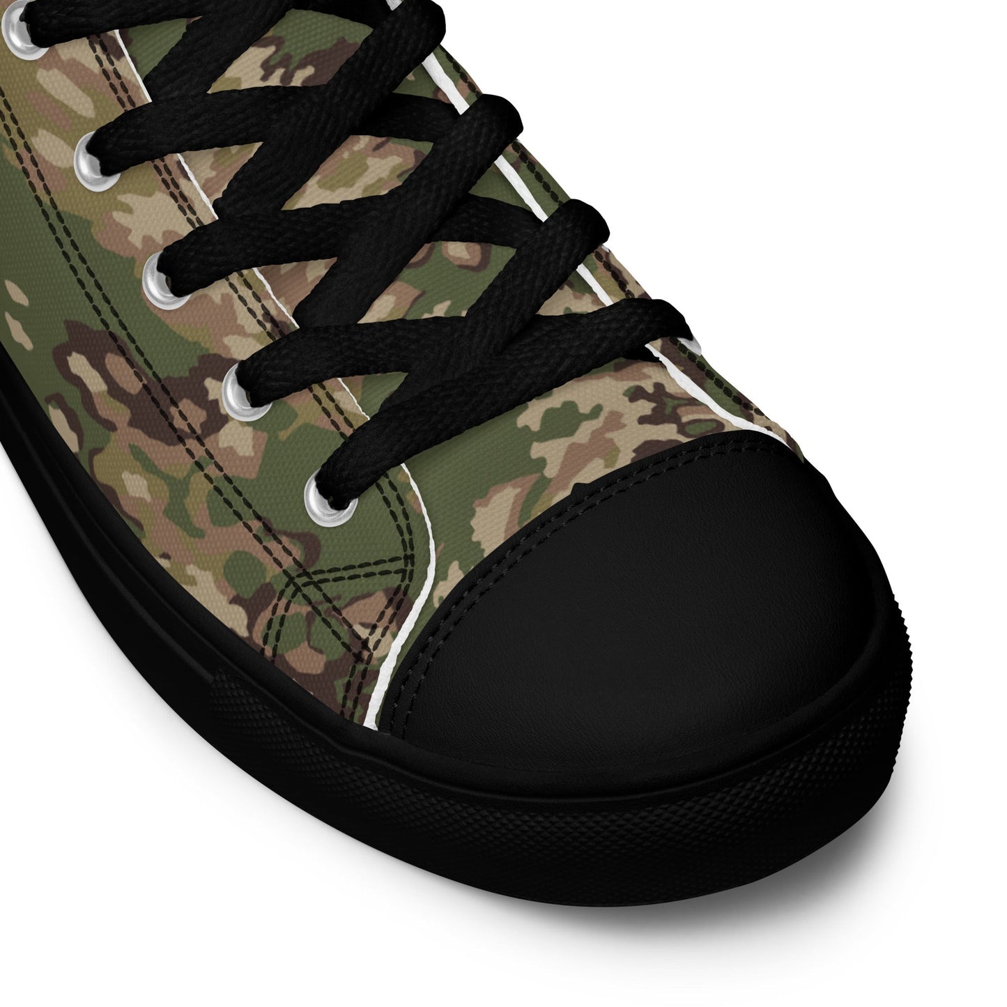 Russian Partizan Multi-terrain CAMO Mens high top canvas shoes - High Top Canvas Shoes