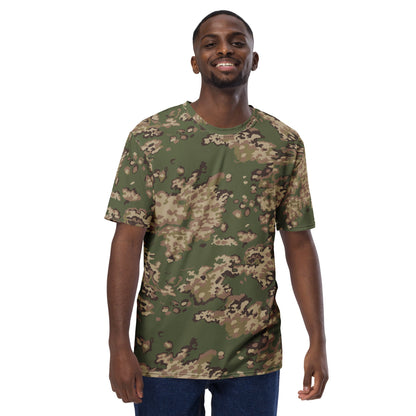 Russian Partizan Multi-terrain CAMO Mens t-shirt - T-Shirts