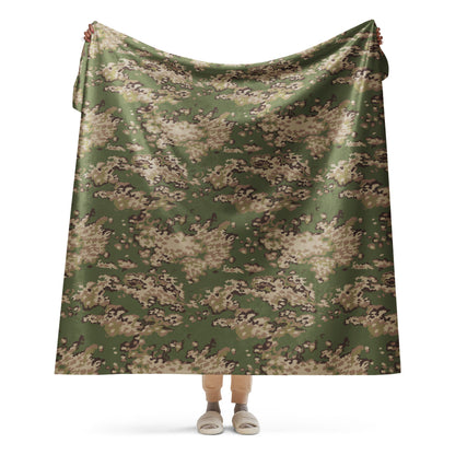 Russian Partizan Multi-terrain CAMO Sherpa blanket - 60″×80″ - Blanket